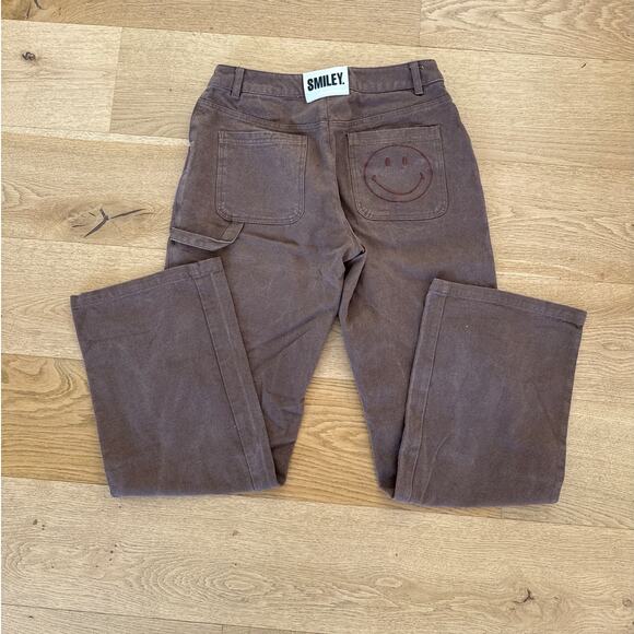 By Samii Ryan - A New Era Smiley Carpenter Pants in Brown - Picture 5 of 6